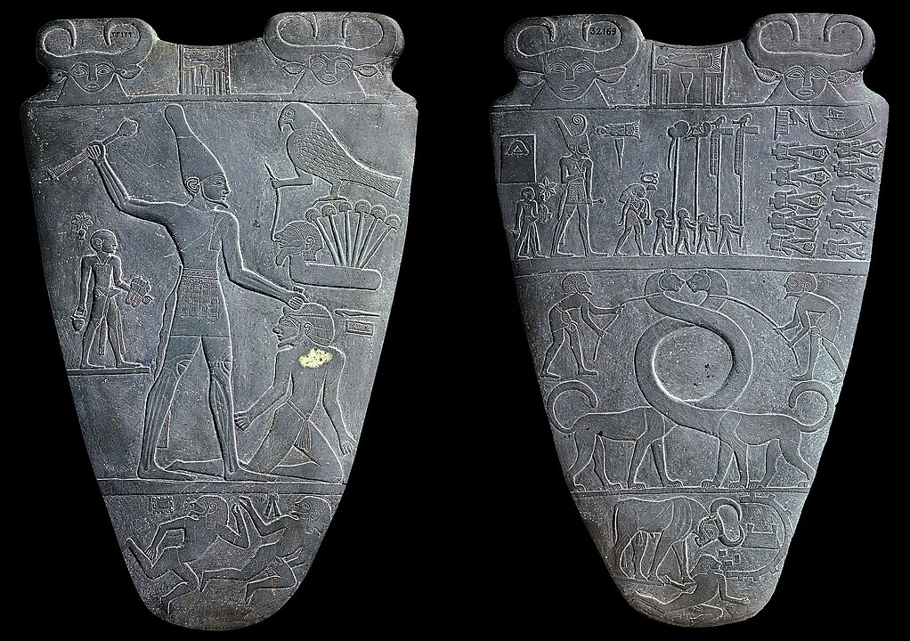 Paleta de Narmer. Comentario