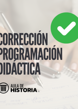 Corrección Programación Didáctica