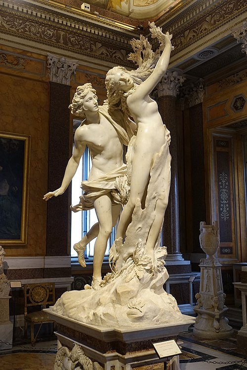 Apolo y Dafne de Bernini. Comentario