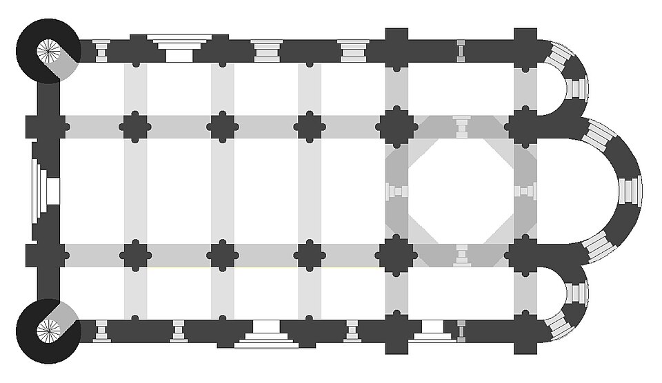 San Martín de Frómista. Planta