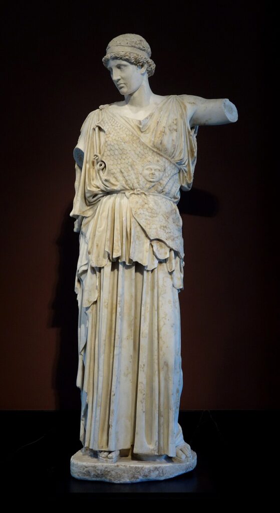 Atenea Lemnia. Comentario.