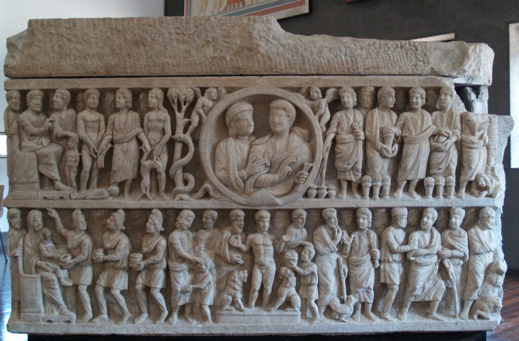 Sarcófago Dogmático. Comentario.